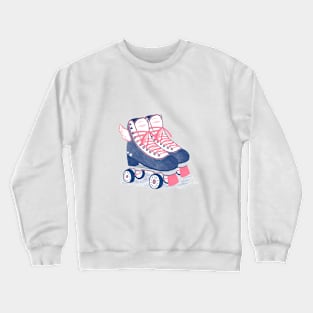 Roller Skates Crewneck Sweatshirt